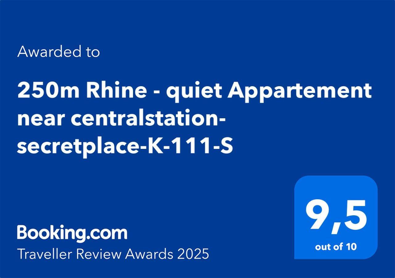 250M Rhine - Quiet Appartement Near Centralstation- Secretplace-K-111-S Κόμπλεντς Εξωτερικό φωτογραφία